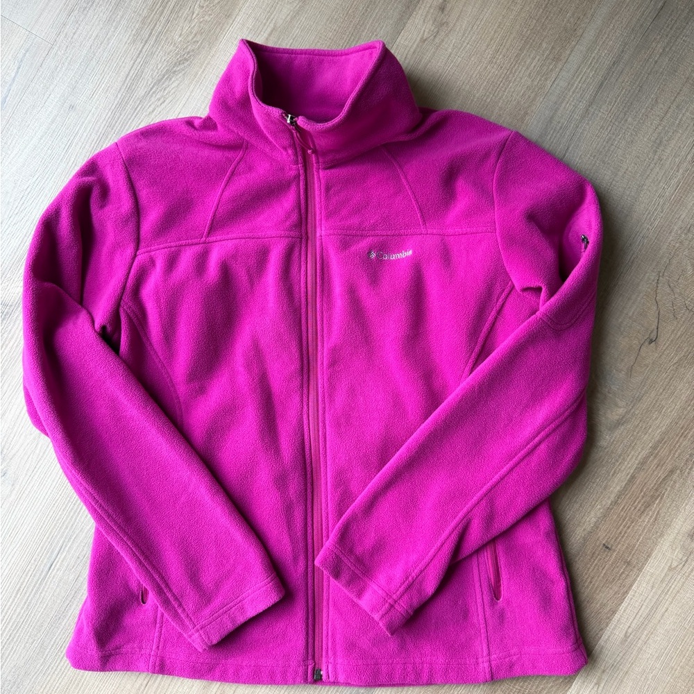 Columbia Women's Vibrant Pink Fleece Jacket